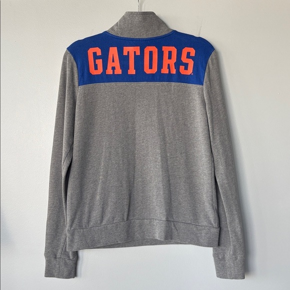 PINK gators 🐊 Quarter Zip Hoodie size small (PINK runs SLIGHTLY bigger) - Picture 3 of 6